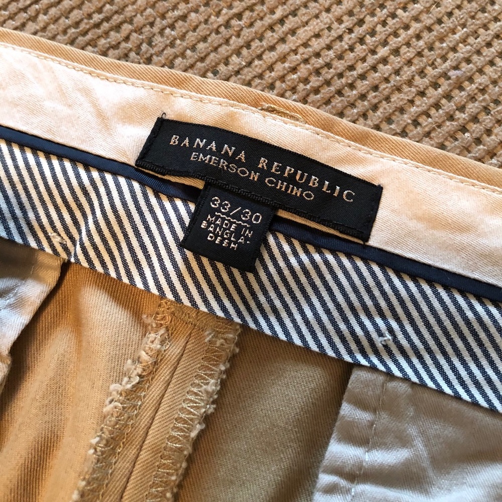 Banana Republic Emerson Chino 33/30